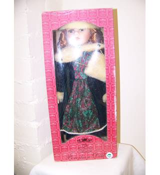 leonardo collection porcelain doll holly