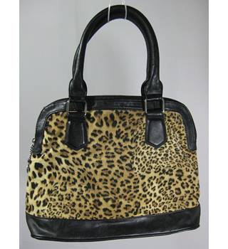 butler and wilson leopard print bag