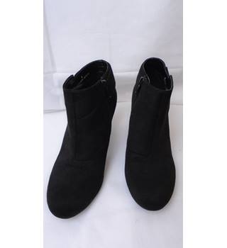 black ankle boots m&s