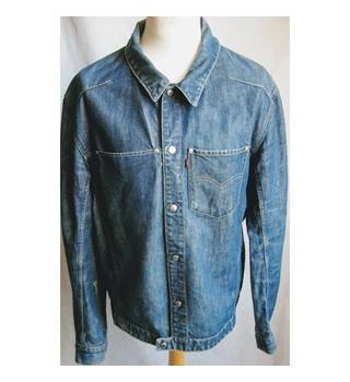 Levis Engineered Jeans Size Xl Blue Denim Jacket Oxfam Gb Oxfam S Online Shop