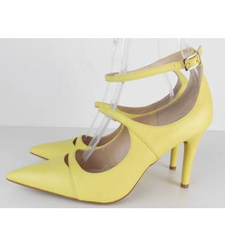 marks and spencer yellow shoes