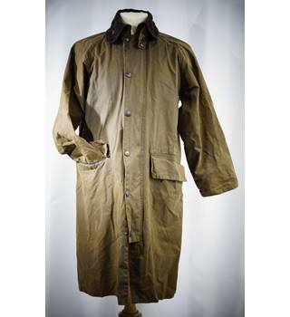 barbour burghley long coat