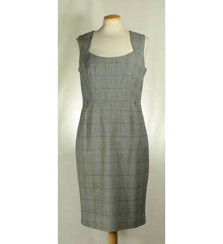 next grey pinafore dress