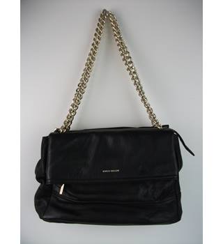 karen millen black chain bag