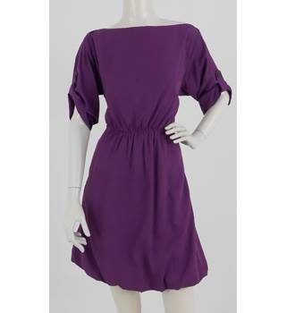 burberry purple dress