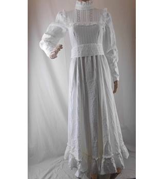 vintage laura ashley wedding dress