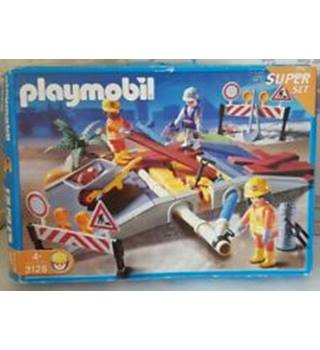 playmobil road construction