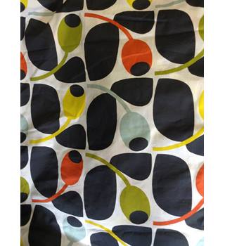 King Size Duvet Cover Olive And Orange By Orla Kiely Oxfam Gb