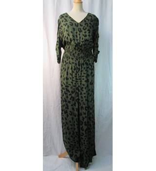 marks and spencer khaki jumpsuit