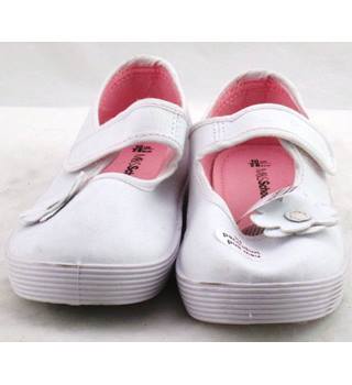 m&s white shoes
