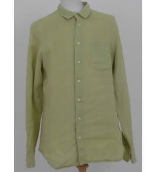 Joseph Homme Size L Green Linen Long Sleeved Shirt | Oxfam GB | Oxfam’s