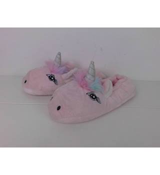 unicorn slippers size 3
