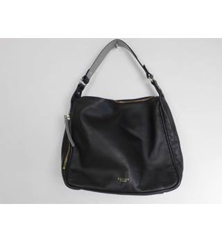 radley black leather bag