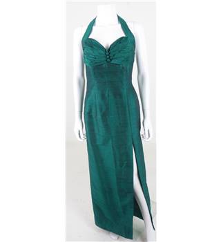 Vintage 1960s/Early 1970s John Charles Size 12 Emerald Green Evening ...