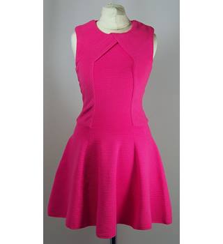 Ted Baker Dress - Shocking Pink - Size 6 (Ted Baker Size 0) Ted Baker ...