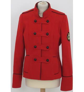 Be Beau size 12 red Military style short jacket | Oxfam GB | Oxfam’s ...