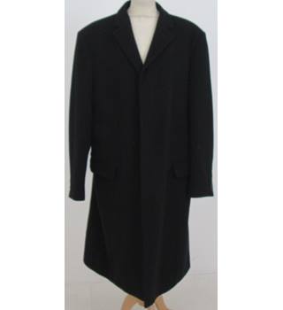 Karl Jackson: Size L: Black wool/cashmere blend overcoat | Oxfam GB ...