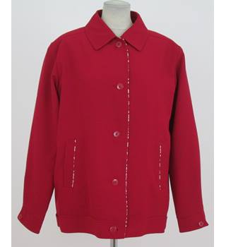 David Parry Size:L cherry-red light jacket | Oxfam GB | Oxfam’s Online Shop