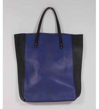 Women S Second Hand Handbags Backpacks Purses Oxfam Gb Whistles Blue Black Colour Block Per Tote Bag