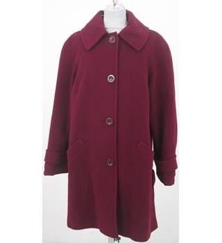 burgundy windsmoor coat oxfam