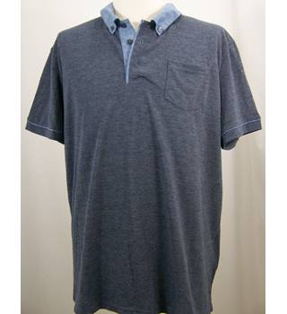 Oak Valley - Size: L - Blue - Polo shirt | Oxfam GB | Oxfam’s Online Shop