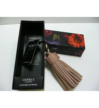 osprey leather keyring