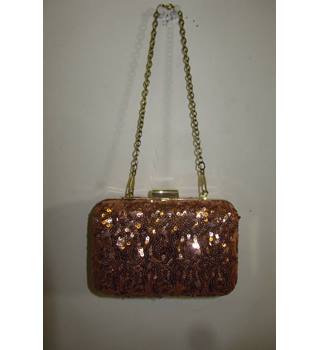 carvela gold bag