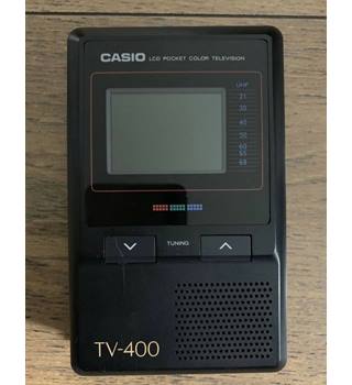 casio television watch