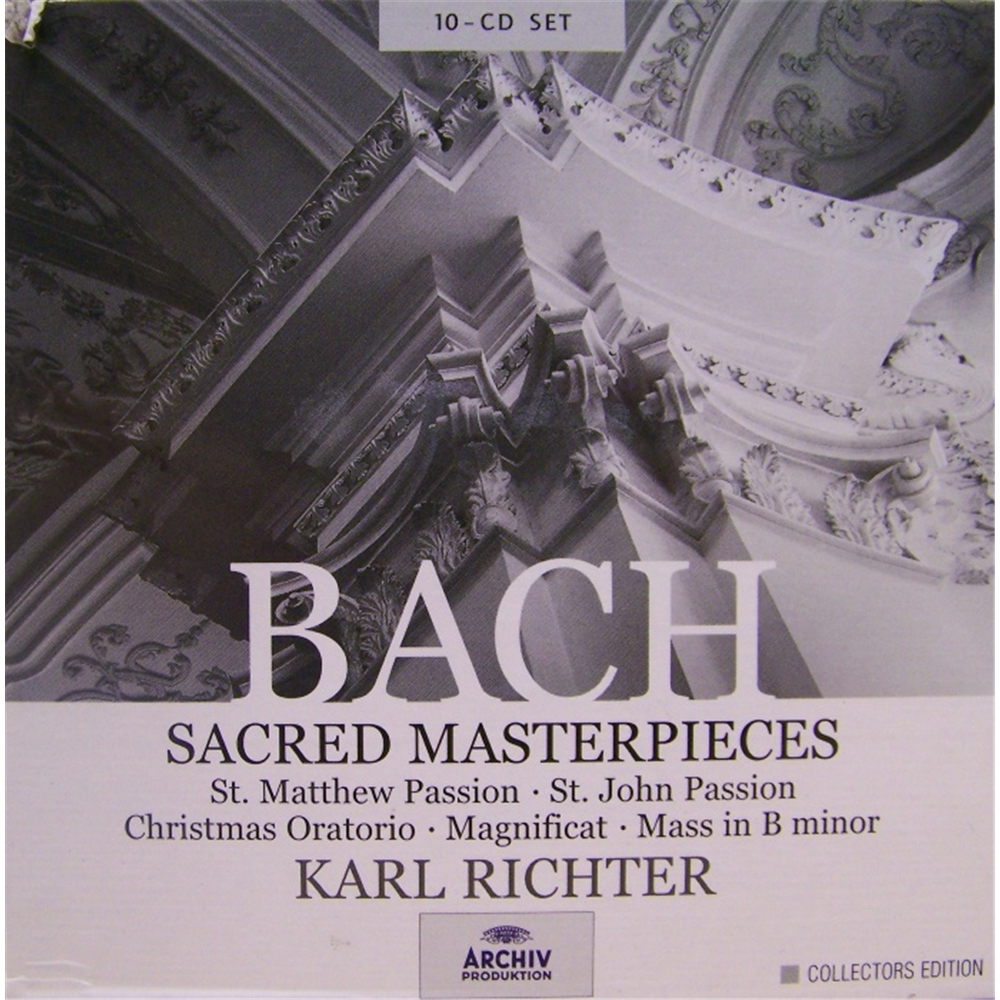 BACH: SACRED MASTERPIECES - Karl Richter 463701-2 | Oxfam GB | Oxfam’s ...