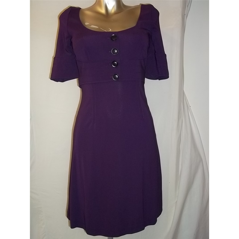 Karen Millen Size 10 Purple Dress Karen Millen - Size: 10 - Purple ...