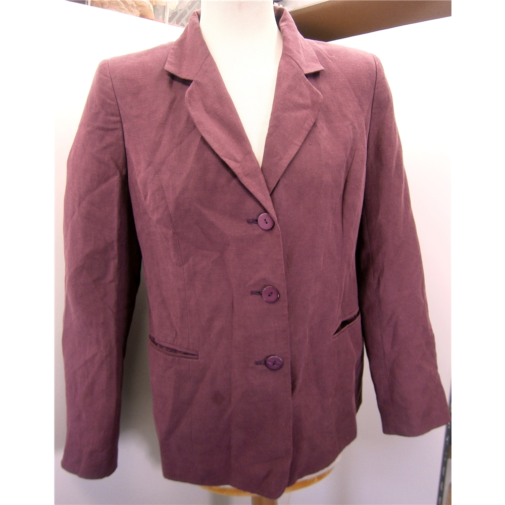 Eastex - Size 10 - Purple - Jacket Eastex - Size: 10 - Purple - Casual ...