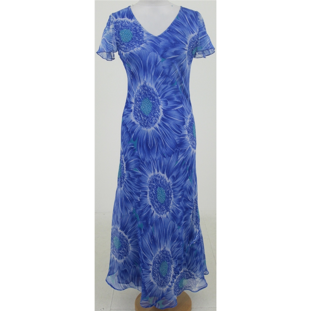 Casamia: Size 12: Blue mix maxi summer dress | Oxfam GB | Oxfam’s ...
