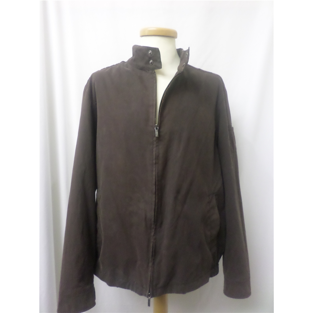 Jasper Conran size M brown quilted jacket | Oxfam GB | Oxfam’s Online Shop