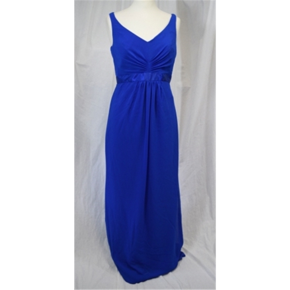 BNWT David's Bridal Bridesmaid Admiral Blue Dress - Size 6 | Oxfam GB ...