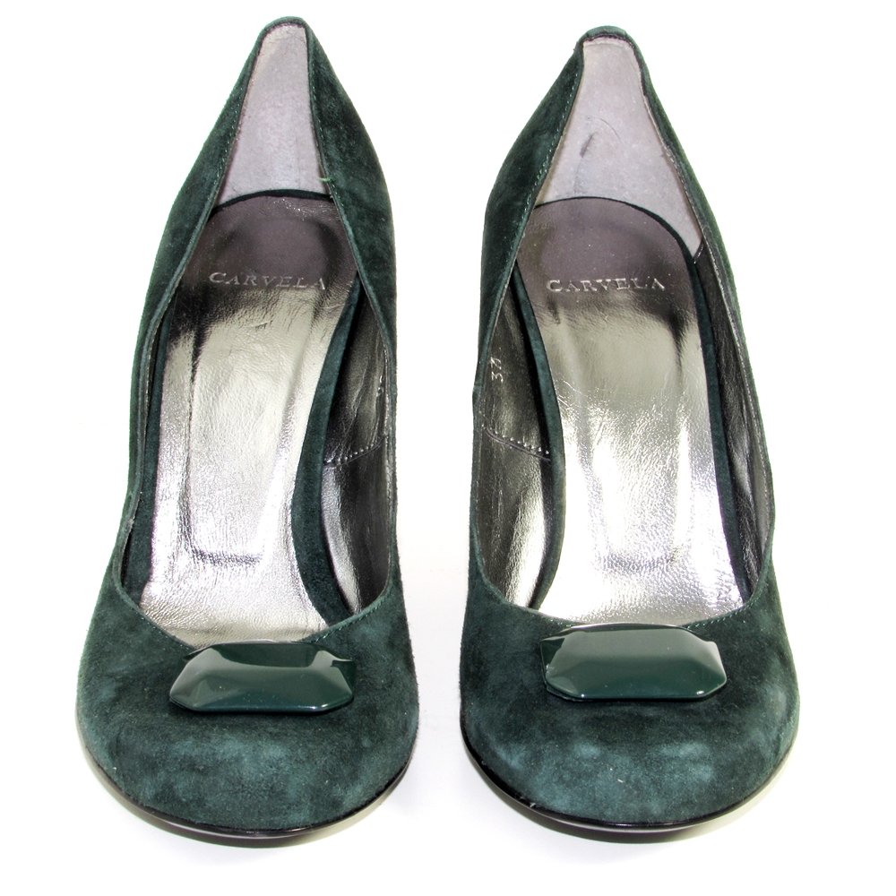 Carvela Size 4/37 Emerald Green Court Shoe | Oxfam GB | Oxfam’s Online Shop