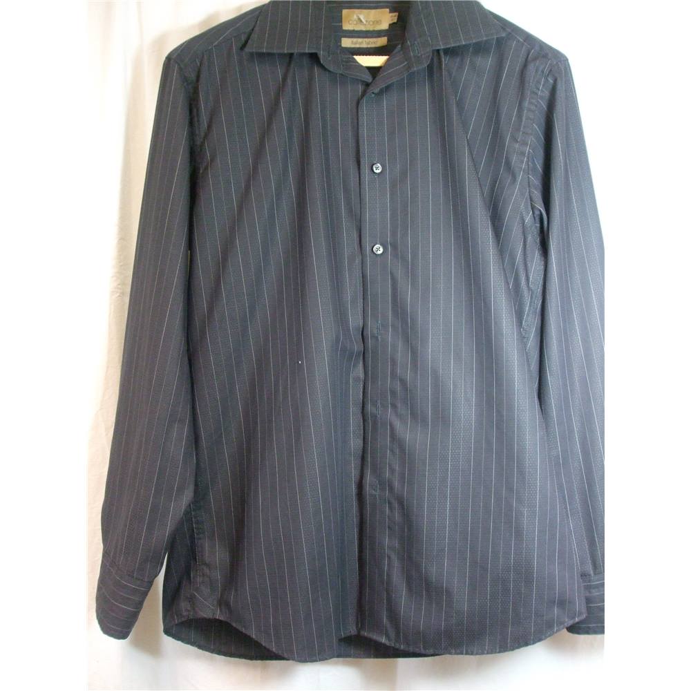 Primark cedarwood state 15.5 collar shirt Primark - Size: L - Grey ...