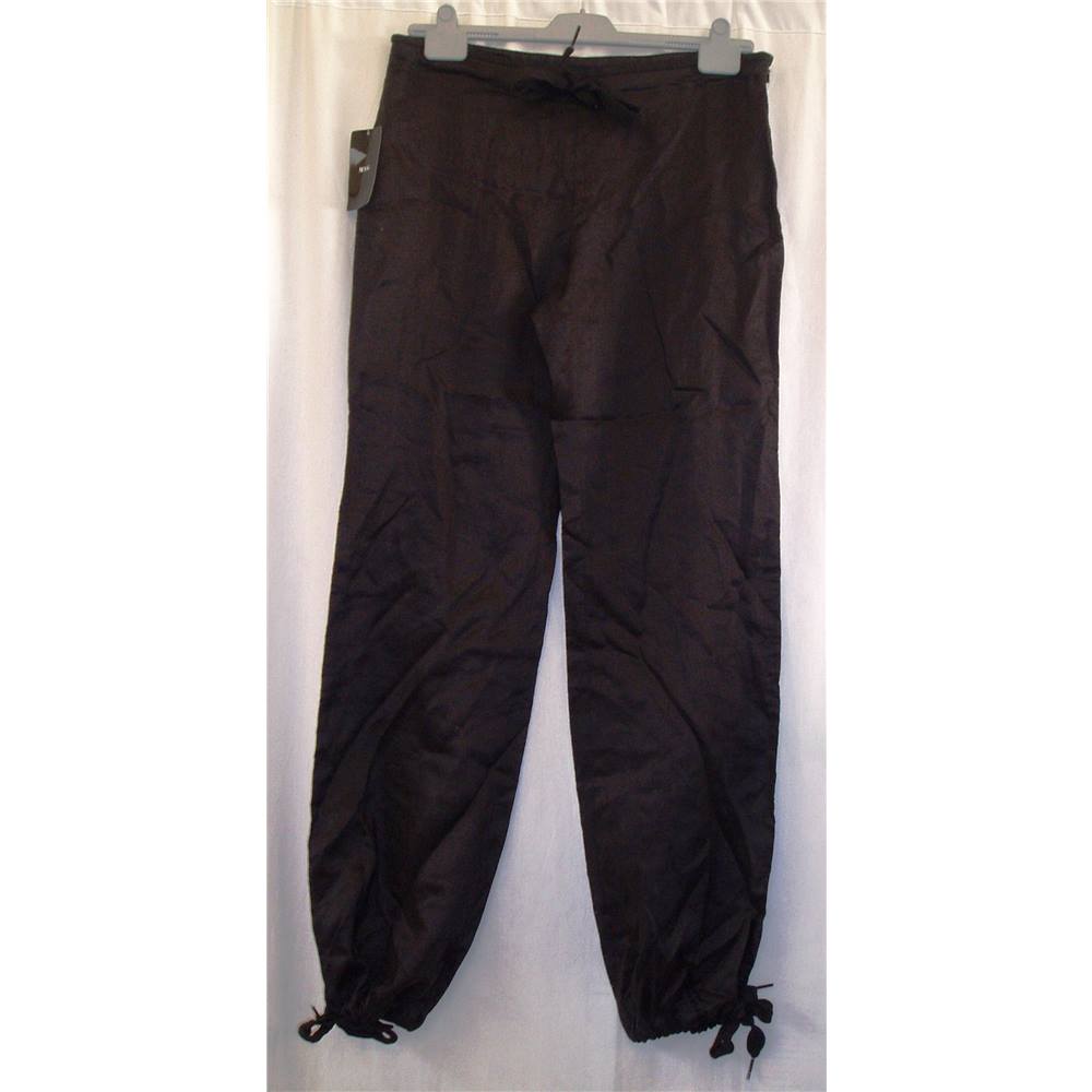 MNG - Mango MNG - Mango - Size: L - Black - Harem pants | Oxfam GB ...