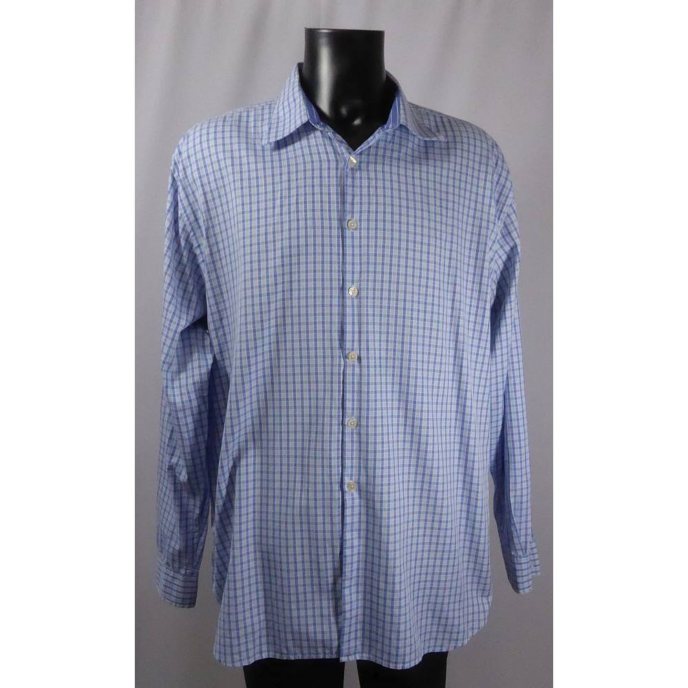 Charles Tyrwhitt Shirt - Blue - Size XXL Charles Tyrwhitt - Size: XXl ...