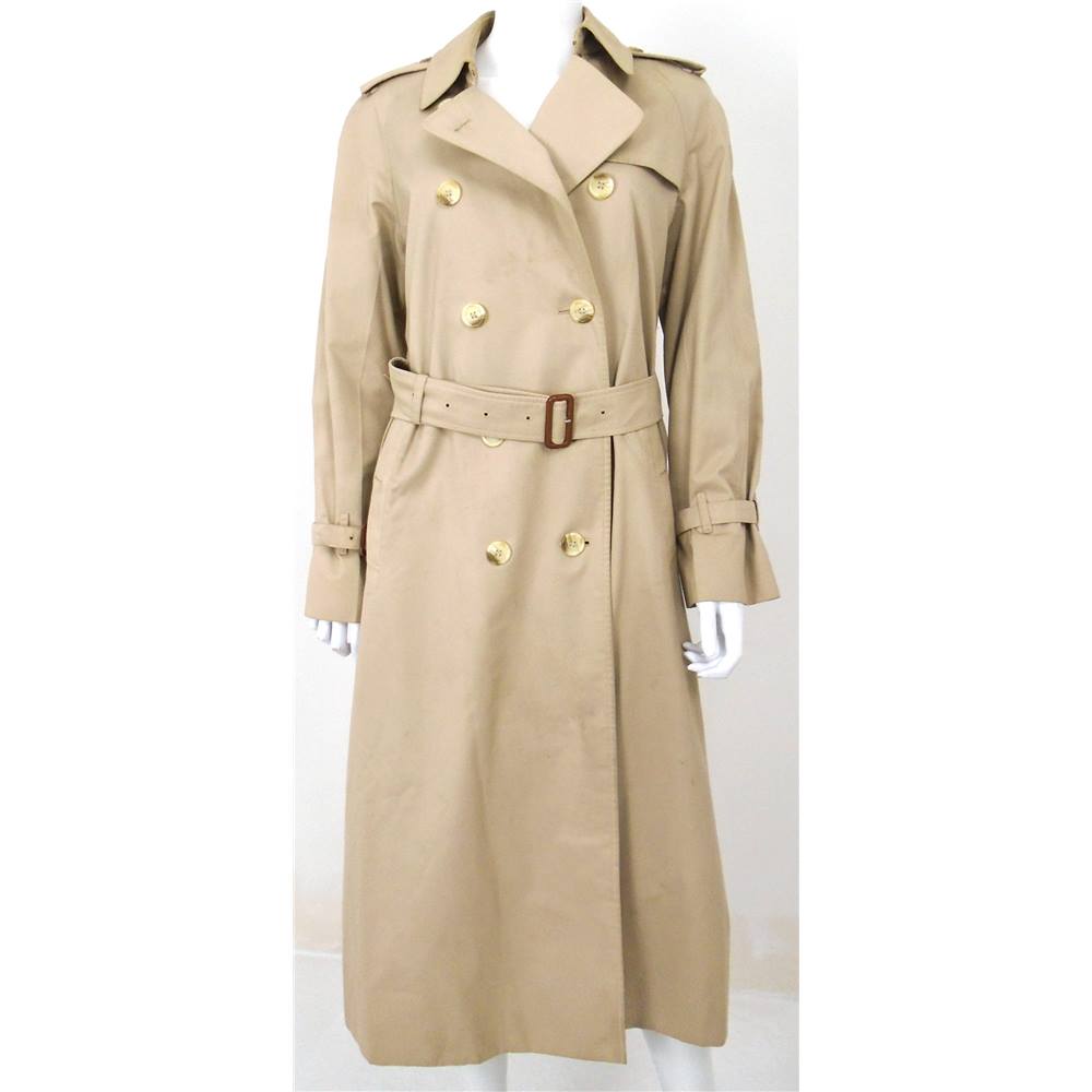 vintage burberry raincoat