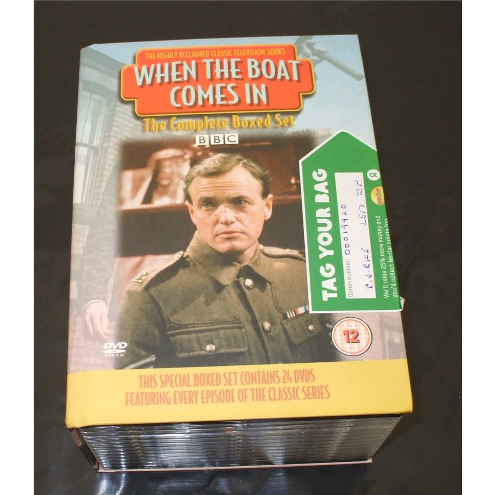 When The Boat Comes In. The Complete Boxed Set 24 Dvds. Series 1-4 12 