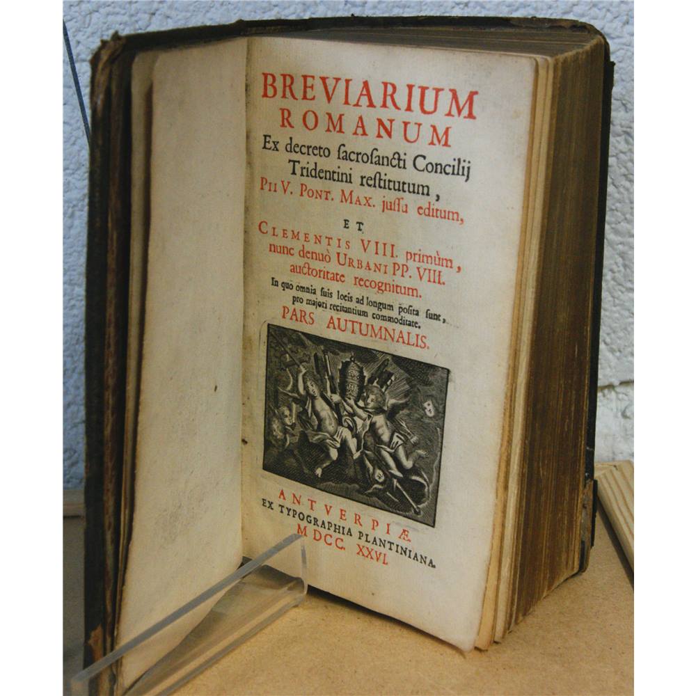 breviarium romanum 1962 edition of the roman