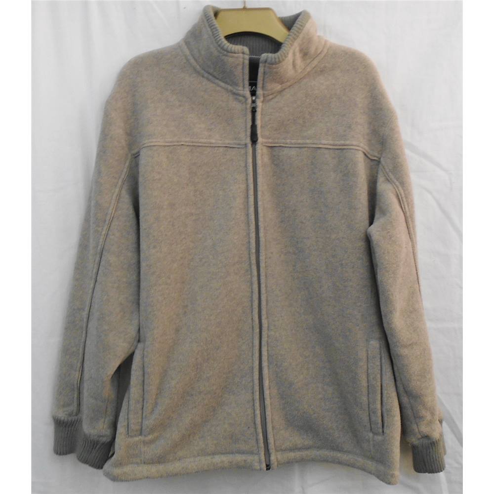 Maine grey heavyweight fleece jacket Size XL | Oxfam GB | Oxfam’s ...