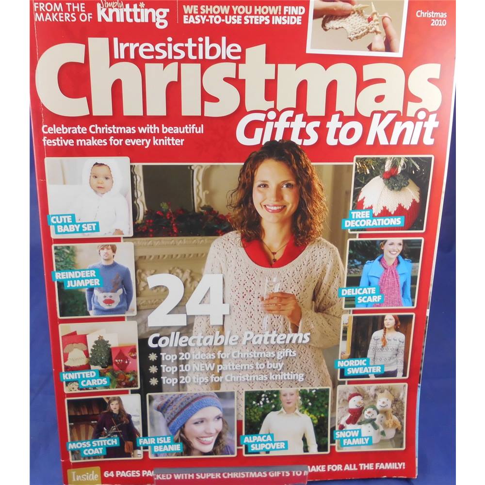 Simply Knitting Magazine Christmas Gifts to Knit 2010