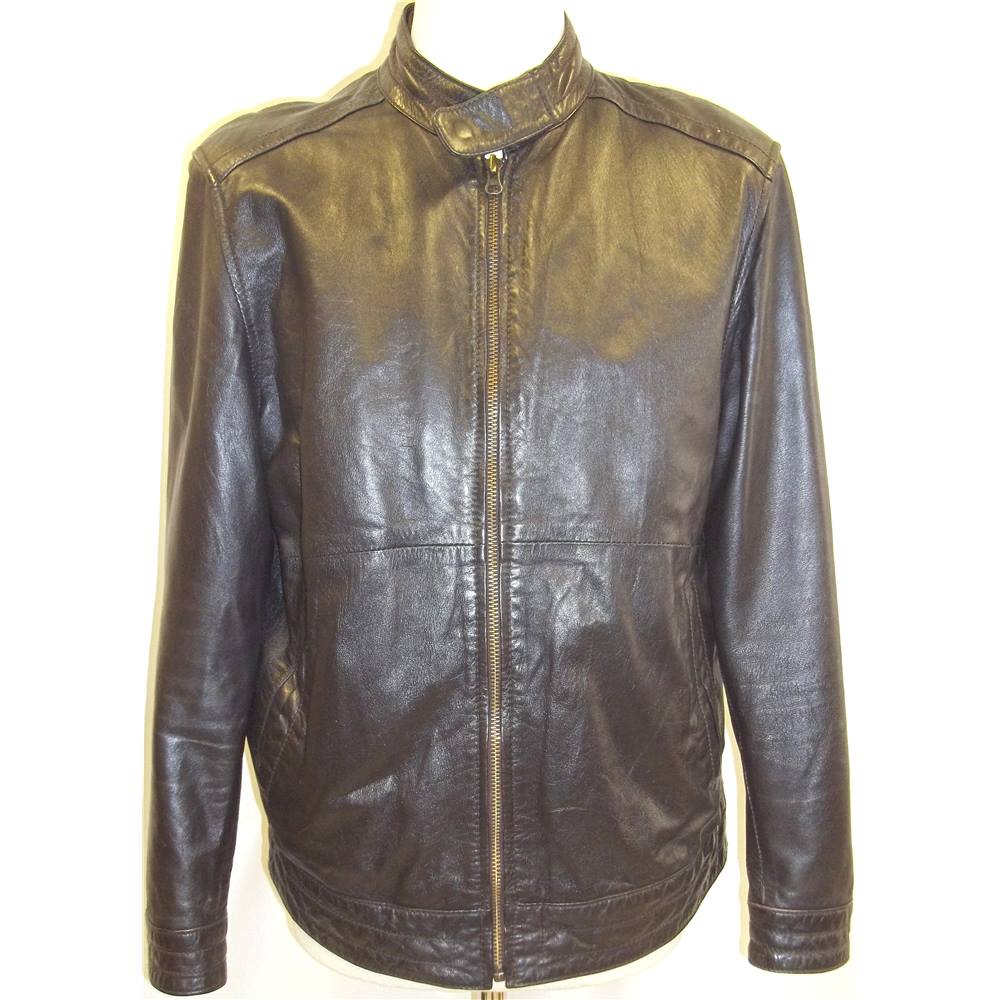 Baumler - Size: S - Black - Leather Jacket | Oxfam GB | Oxfam’s Online Shop