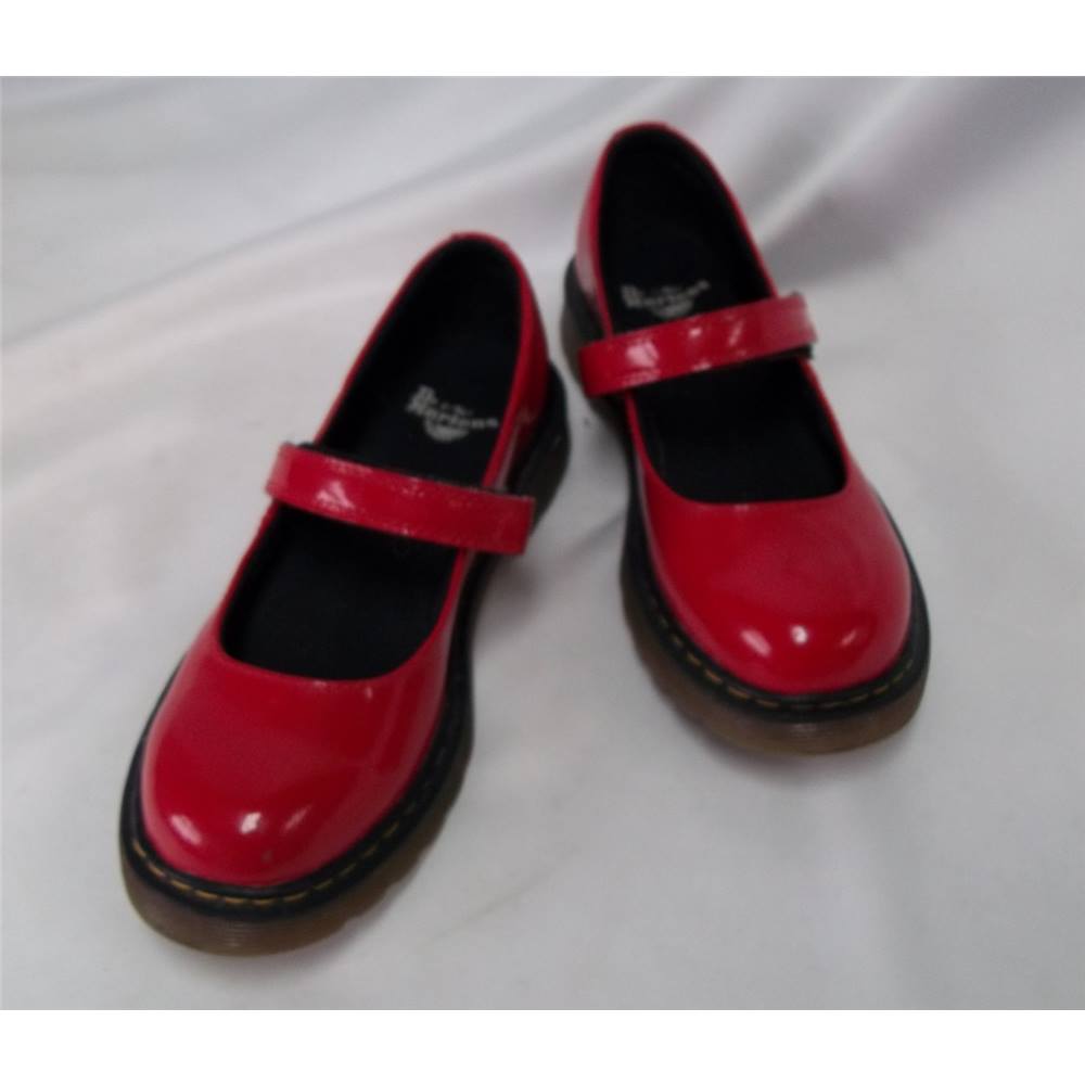 dr martens junior maccy patent