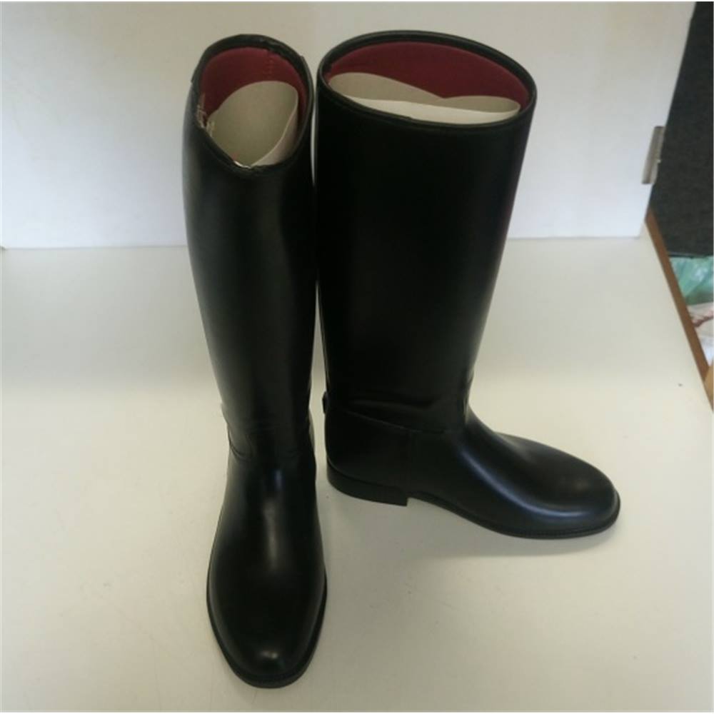 STYLO RIDING BOOTS RUBBER BLACK SIZE 4.5 TO 5 STYLO - Size: 4.5 - Black ...