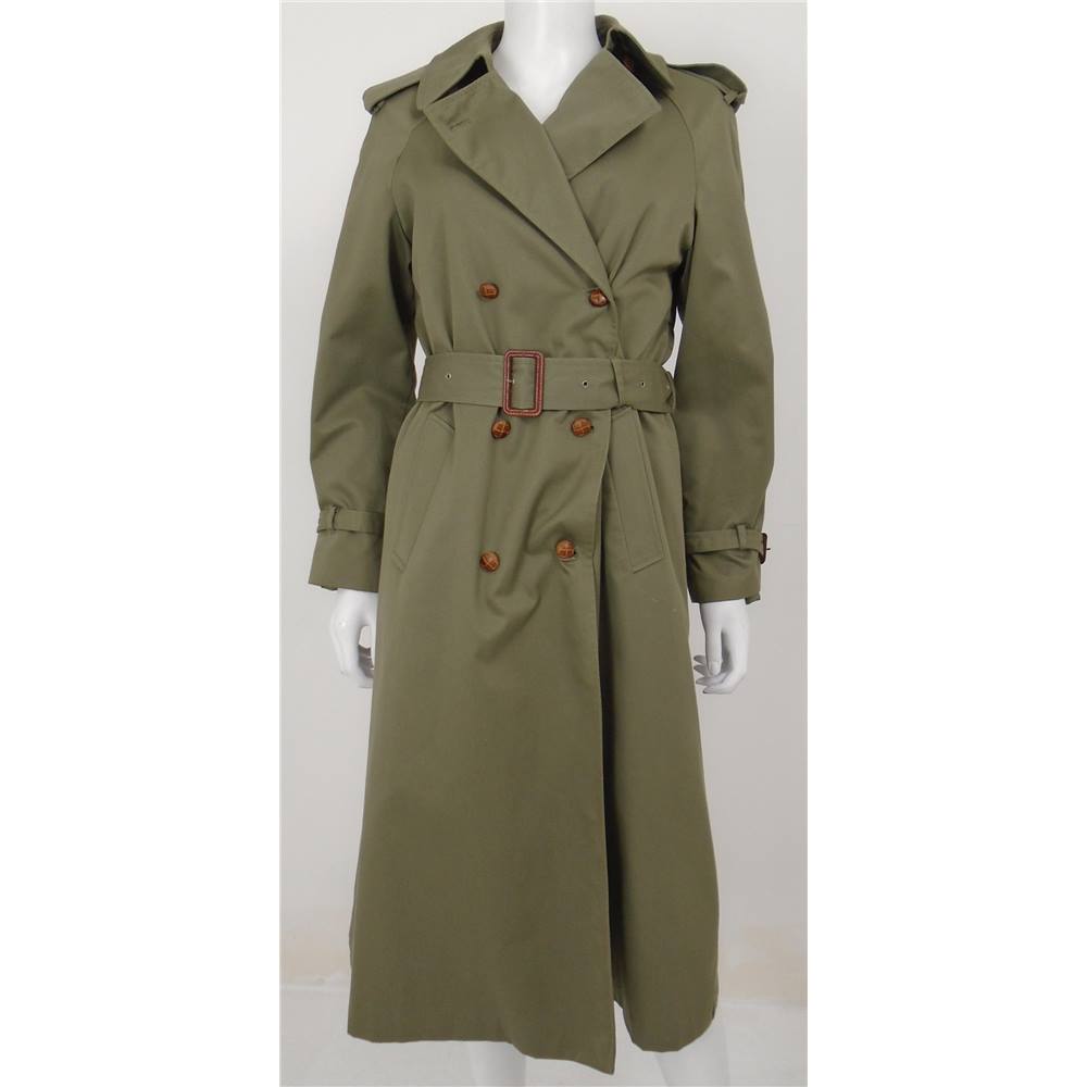 House Of Fraser Exclusive Size 12 Khaki Trench Coat | Oxfam GB | Oxfam ...