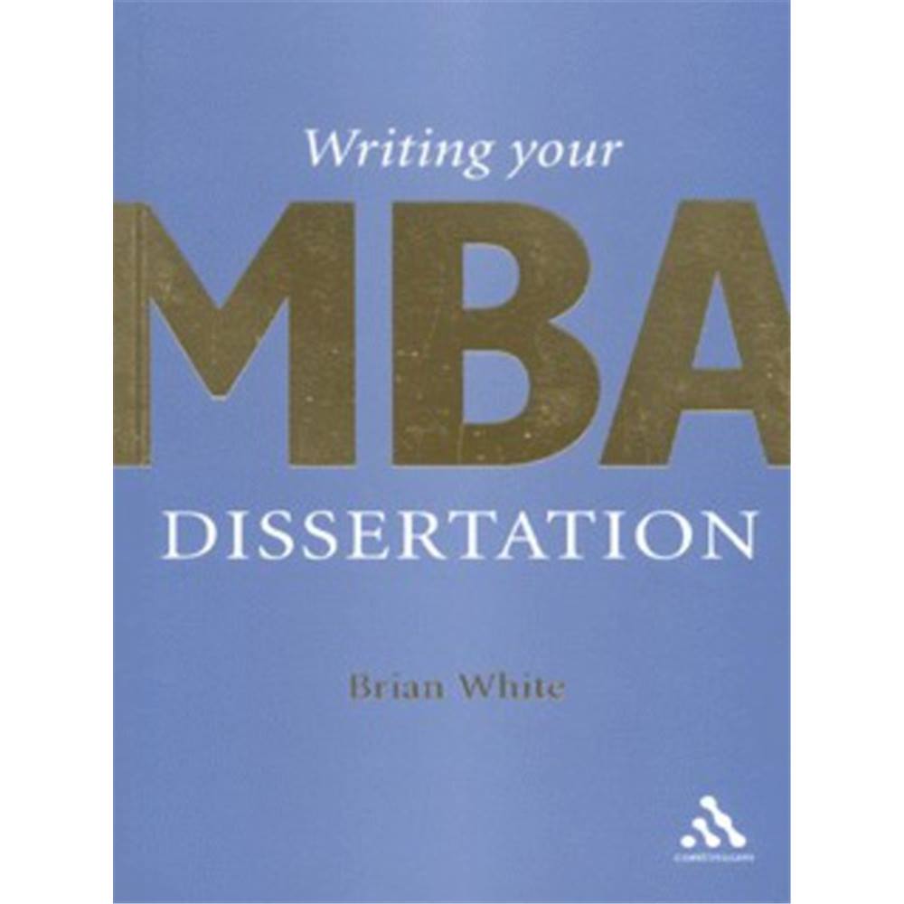 mba dissertation writing services uk