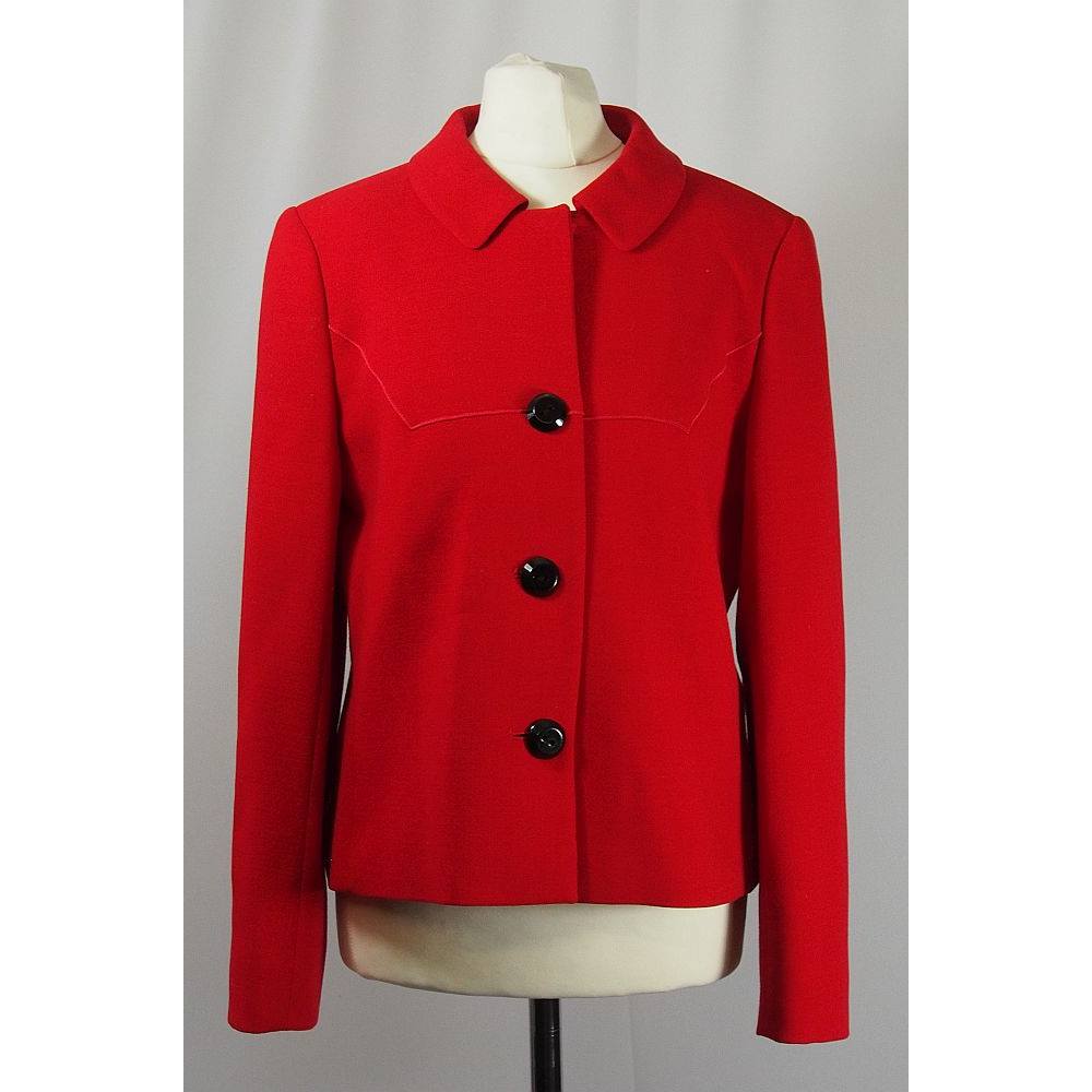Vintage Jesire Jacket - Red - Size 10 Jesire - Size: 10 - Red | Oxfam ...