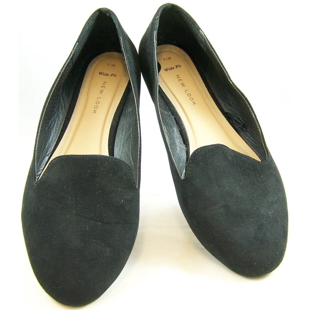 New Look - Size 7 - Black - Flat Shoes New Look - Size: 6 - Black ...